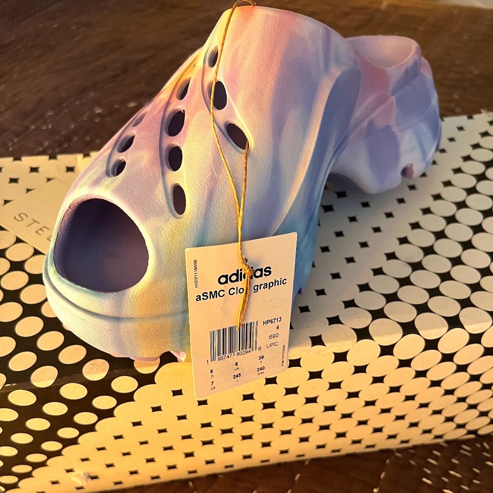 Adidas by Stella McCartney Tie-Dye Clogs